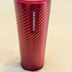 Starbucks Metallic Red Tumbler